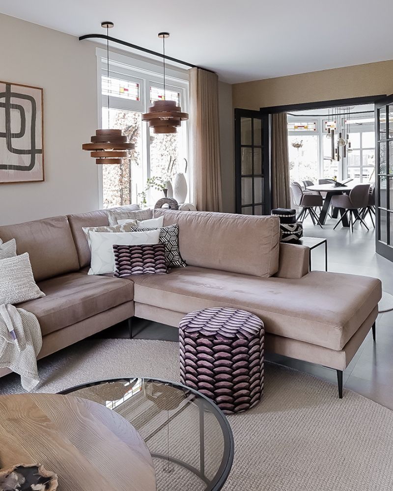 Een moderne woonkamer inrichten