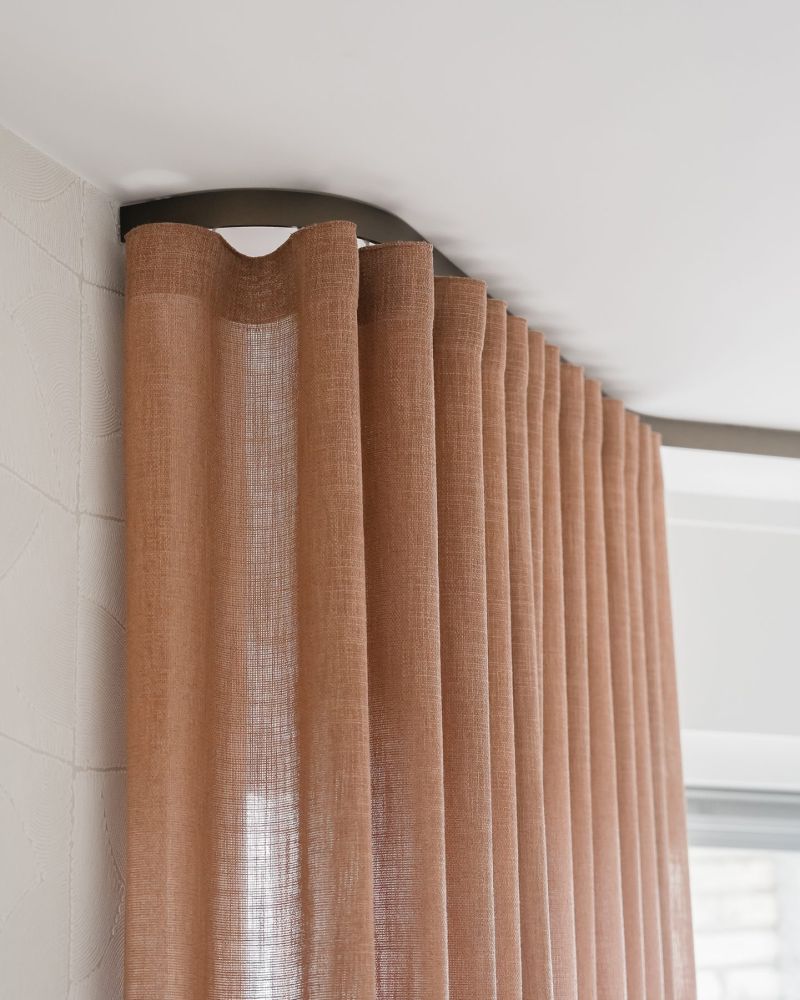 Raambekleding slaapkamer