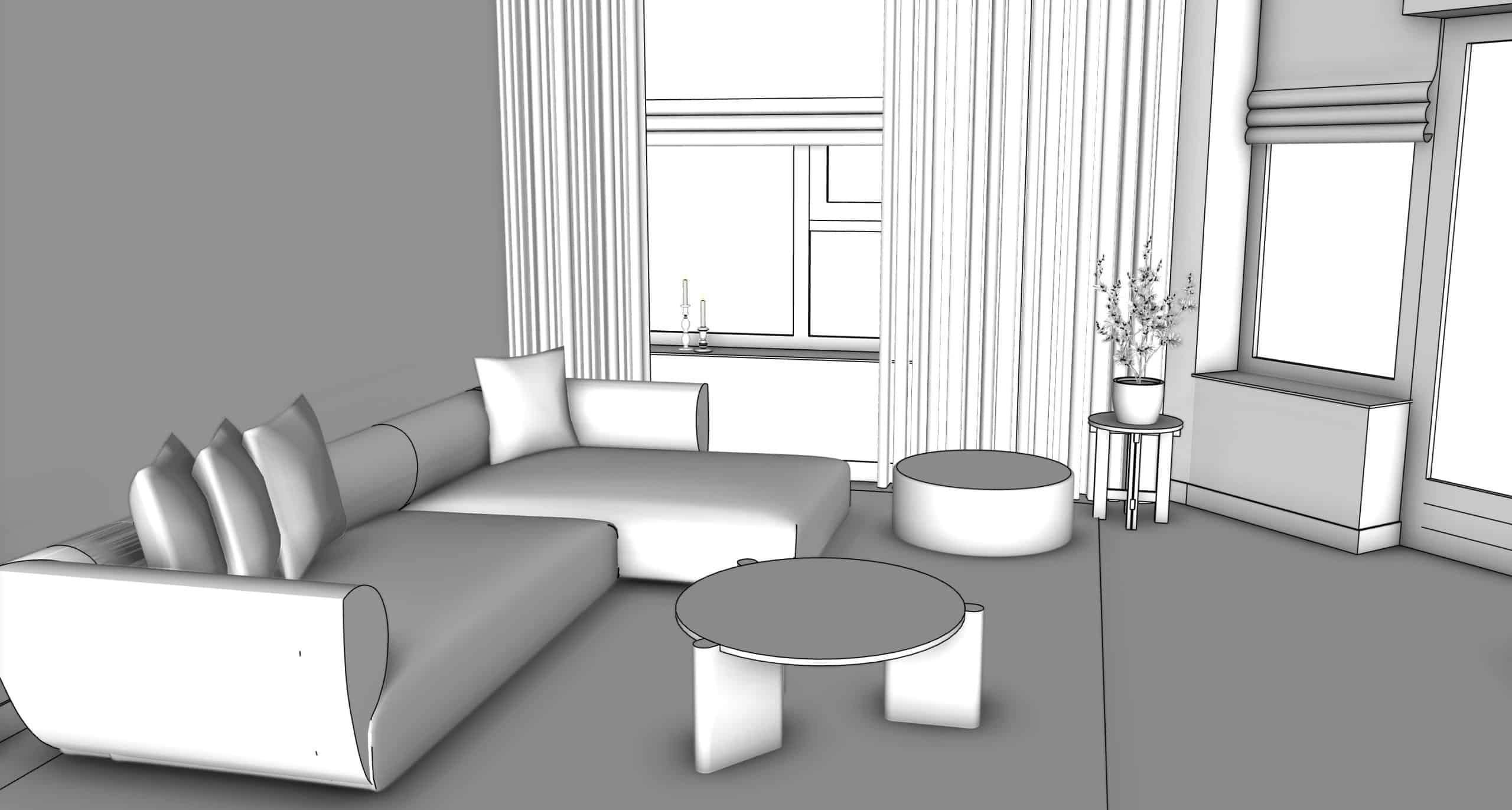 Afbeelding wit sketchup aanzicht website scaled Wessels Wonen