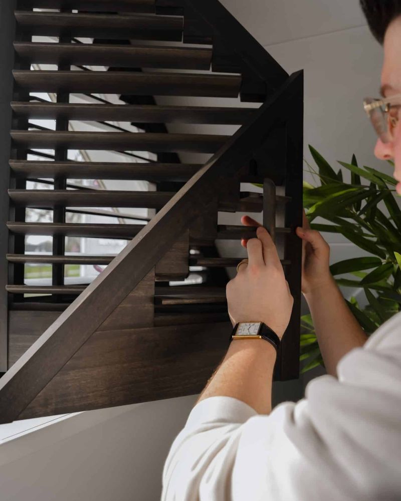 Raambekleding badkamer